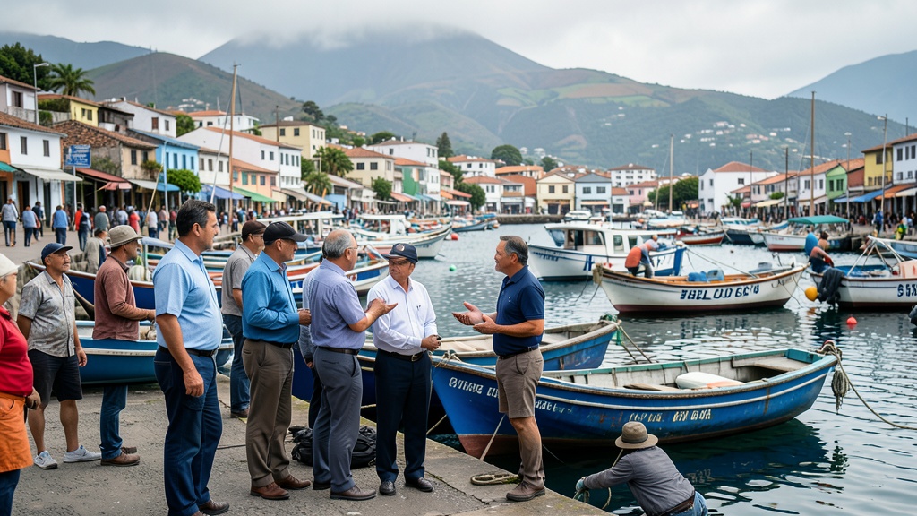 Pescadores del litoral lograron audiencia con el Gobierno para exigir seguridad y proteger sus 8 millas