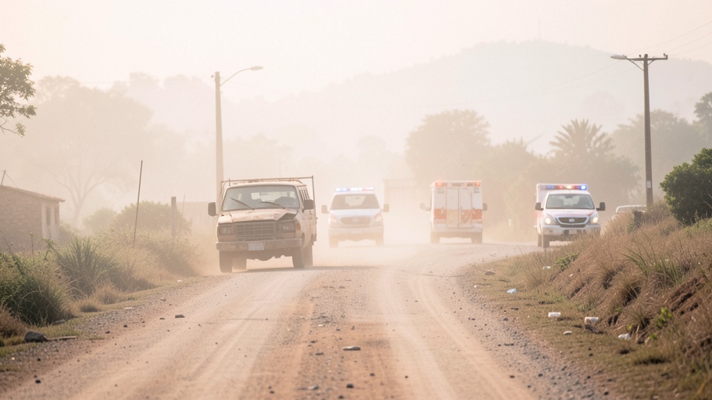 Accidente fatal en vía Bucay–El Triunfo deja dos muertos cerca de El Achiote