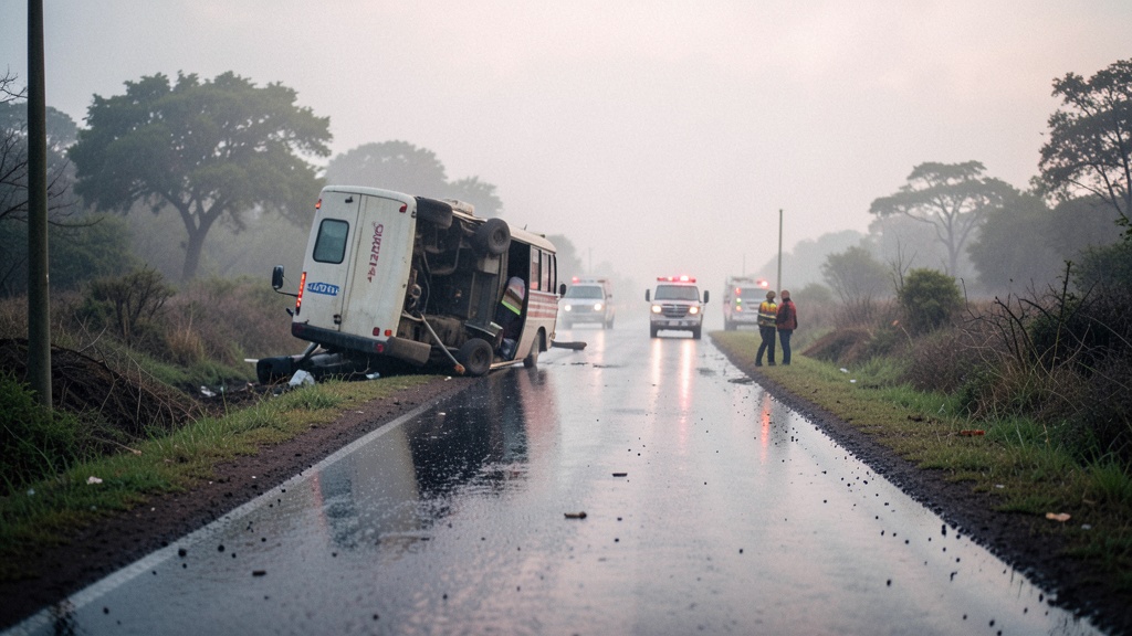 El Triunfo: Cinco hombres muertos en asalto a bus cerca de El Achiote
