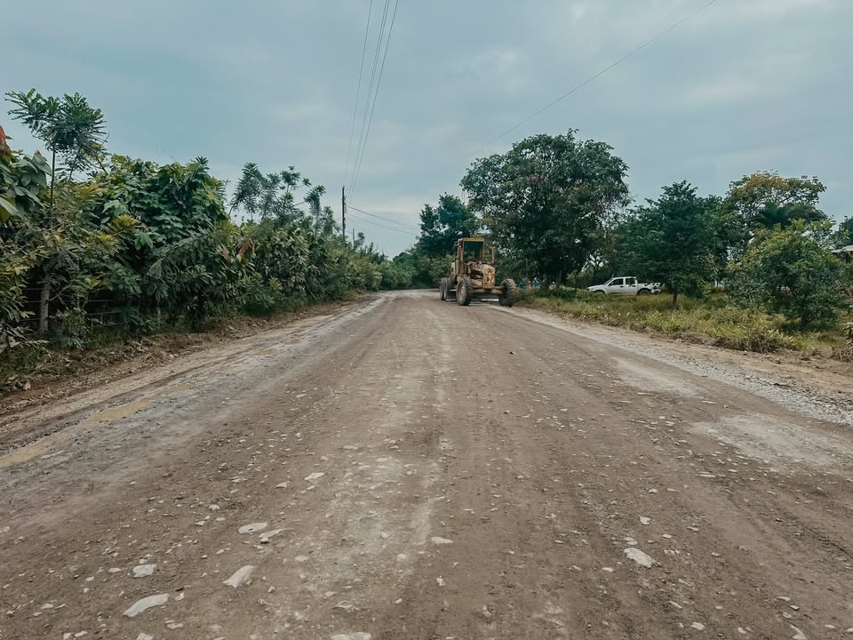 Mejoramiento vial en Santa Sofía impulsa el comercio agrícola del cantón El Triunfo
