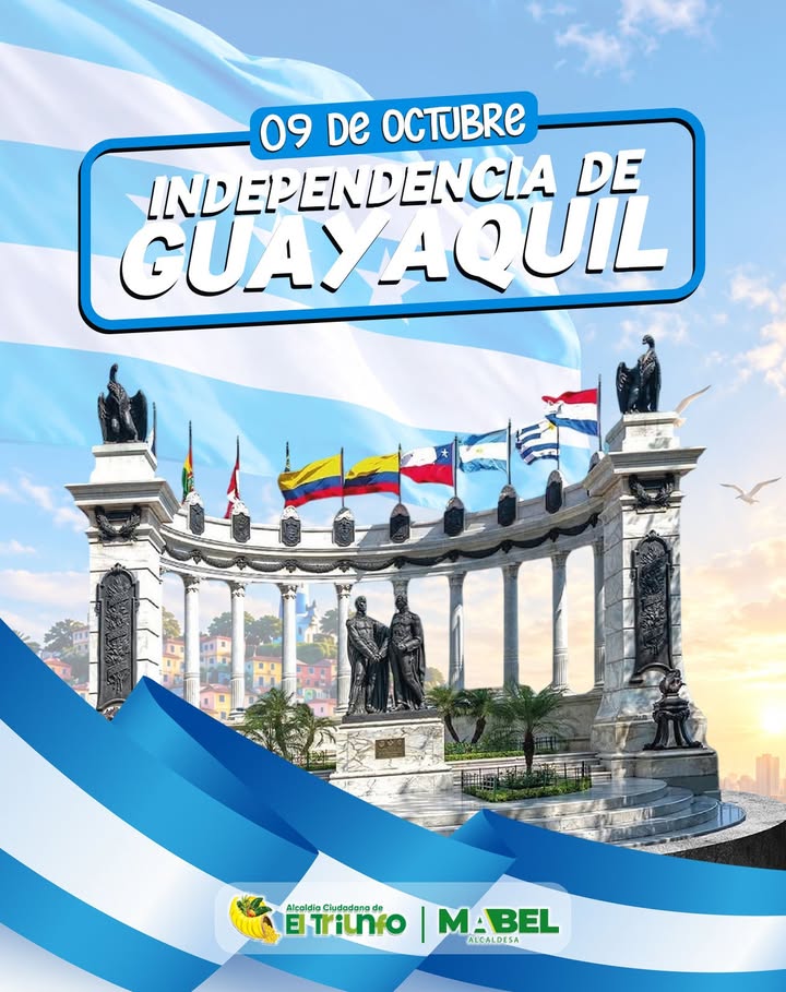 El Triunfo: El municipio rinde homenaje a la Independencia de Guayaquil