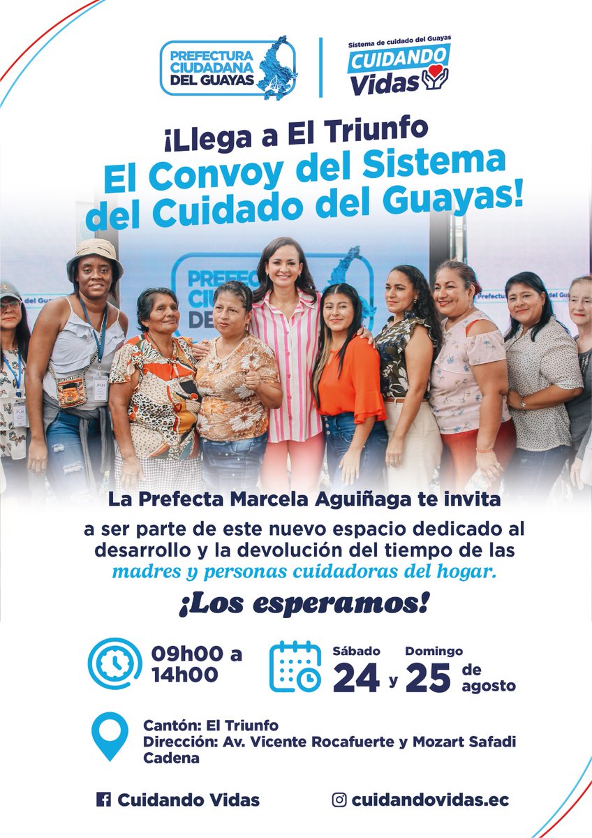El Triunfo: El Convoy del Cuidado lleva servicios gratuitos a la población local