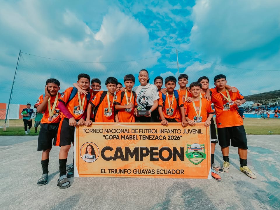 El Triunfo consolidó su vocación deportiva al ser sede del Torneo Nacional Copa Mabel Tenezaca